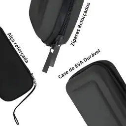 Case para Nintendo Switch e Switch OLED de Viagem - Estojo Rígido de Transporte — imagem 4