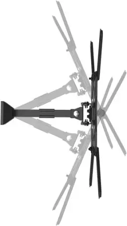 ELG, FULL40_PRO, Suporte de Parede Multiarticulado — imagem 4