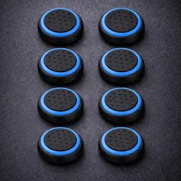 Kit 8 Grip Protetor Analógico Borracha Silicone para Controle Gamer — imagem 4