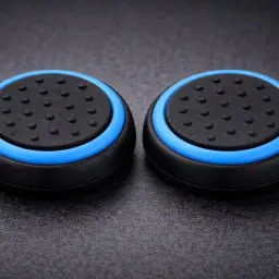 Kit 8 Grip Protetor Analógico Borracha Silicone para Controle Gamer — imagem 3