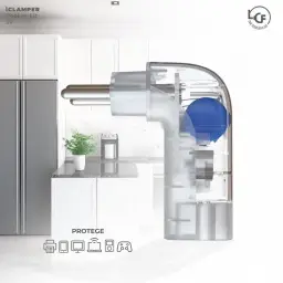Protetor Contra Surtos Elétricos (DPS) CLAMPER 127/220V, 20 Amperes, 3 Pinos — imagem 2