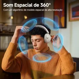 QCY H3 PRO ANC Fone de Ouvido Bluetooth, Headphone ANC Adaptáveis — imagem 7