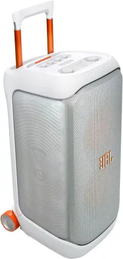 JBL, Caixa de Som Bluetooth, PartyBox Stage 320, Luzes Led, Entrada USB - Branca — imagem 2