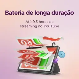 Tablet Lenovo Tab 10.1", Wi-Fi, 64GB, 4GB de RAM, Camera Frontal 5MP — imagem 8