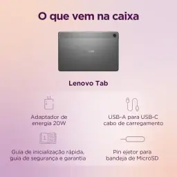 Tablet Lenovo Tab 10.1", Wi-Fi, 64GB, 4GB de RAM, Camera Frontal 5MP — imagem 10