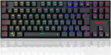 Teclado Mecânico Gamer Redragon Kumara Pro RGB Switch Marrom Preto - — imagem 8