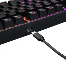 Teclado Mecânico Gamer Redragon Kumara Pro RGB Switch Marrom Preto - — imagem 7