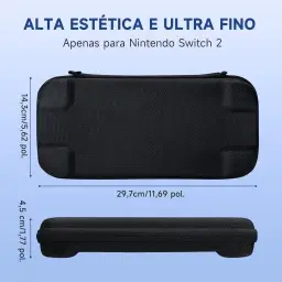 Case para Nintendo Switch 2 (2025), Estojo De Transporte Rígido Portátil 10 — imagem 2