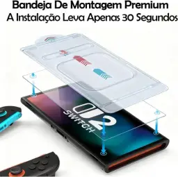 Protetor de Tela para Nintendo Switch 2 em Vidro Temperado, Acessórios — imagem 2