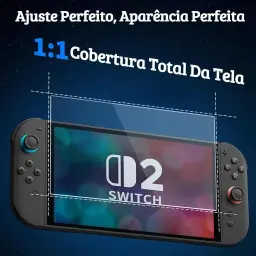 Protetor de Tela para Nintendo Switch 2 em Vidro Temperado, Acessórios — imagem 3
