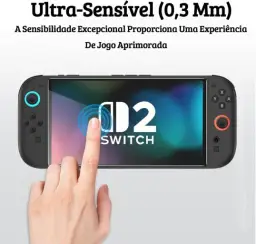 Protetor de Tela para Nintendo Switch 2 em Vidro Temperado, Acessórios — imagem 4