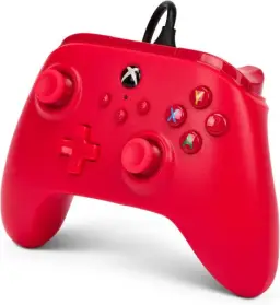 Controle com fio - Power A - para XBOX Série X | S - Vermelho — imagem 6