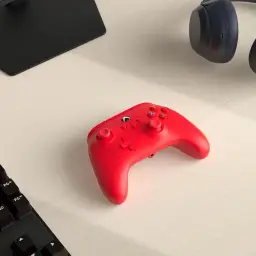 Controle com fio - Power A - para XBOX Série X | S - Vermelho — imagem 2
