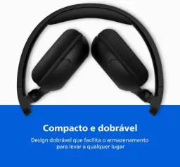 PHILIPS, Headphone Bluetooth, TAH2209, Até 25 horas de bateria, Preto — imagem 8