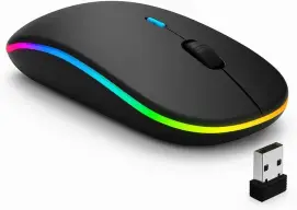 Mouse Sem Fio Recarregável Wireless