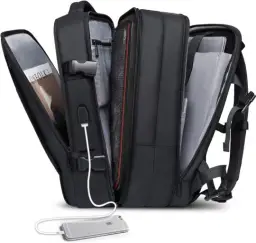 Mochila Viagem Expansivel Masculina