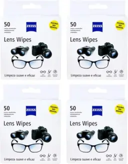 Lenços Umedecidos Zeiss Caixa Com 200 Lenços Umedecidos — imagem 6