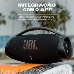 JBL, Caixa de Som, Boombox 3, Bluetooth, À Prova D'água e Poeira - Camuflada — imagem 5