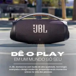 JBL, Caixa de Som, Boombox 3, Bluetooth, À Prova D'água e Poeira - Camuflada — imagem 6
