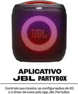 JBL, Caixa de Som, PartyBox Encore 2, Bluetooth, Show de Luzes — imagem 4