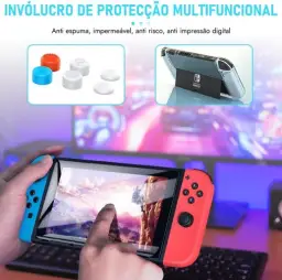 Bolsa Estojo Capinha Resistente Para Nintendo Switch Oled — imagem 3