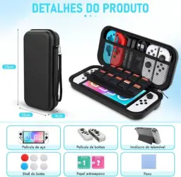 Bolsa Estojo Capinha Resistente Para Nintendo Switch Oled — imagem 2