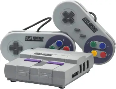 Game Retro Mini Super Nintendo + 150 mil Jogos + 2 Controles + Pack com todos