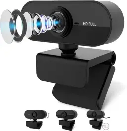 Top 1 Webcam Premium Full HD 1080p com Microfone, USB Plug & Play — imagem 6