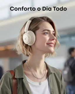 soundcore Q30 da Anker, Fone de Ouvido Bluetooth Sem Fio, ANC Híbrido Ativo — imagem 5