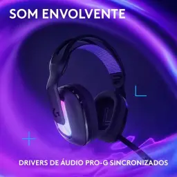 Headset Gamer Sem Fio Logitech G522 LIGHTSPEED com RGB LIGHTSYNC — imagem 4