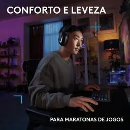 Headset Gamer Sem Fio Logitech G522 LIGHTSPEED com RGB LIGHTSYNC — imagem 6