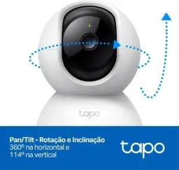 TP-Link Tapo C200, Camera de Segurança Wi-Fi 360º, 1080p Full HD, Visão Noturna — imagem 4