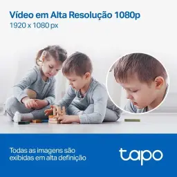 TP-Link Tapo C200, Camera de Segurança Wi-Fi 360º, 1080p Full HD, Visão Noturna — imagem 3