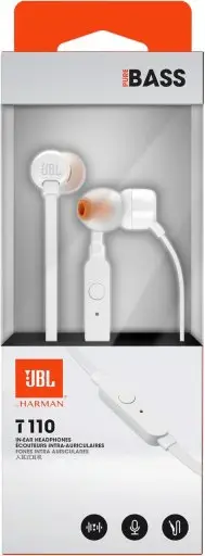 JBL, Fone de Ouvido, Tune 110 - Branco — imagem 8