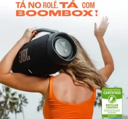 JBL, Caixa de Som, Boombox 3 Wi-Fi, Bluetooth, Dolby Atmos — imagem 4