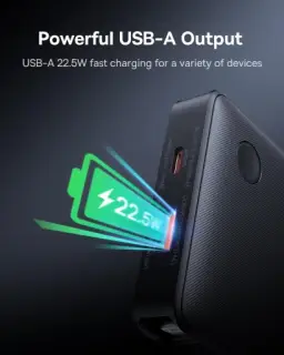 Carregador Portátil Baseus Digital Display Power Bank carregamento rápido — imagem 3