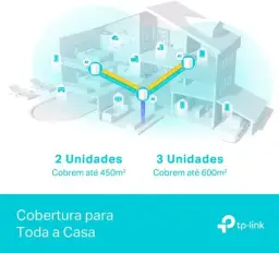 Roteador Wi-Fi Mesh TP-Link Deco X50 Gigabit Dual-Band AX3000 – 2 unidades — imagem 5
