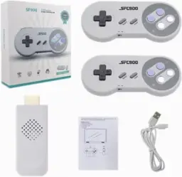Game Stick Embutido 4700 Jogos 2.4G Controlador Sem Fio HD Mini Console Retrô — imagem 2