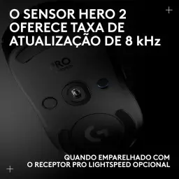 Mouse Gamer Sem Fio Logitech G PRO 2 LIGHTSPEED para Destros ou Canhotos — imagem 10