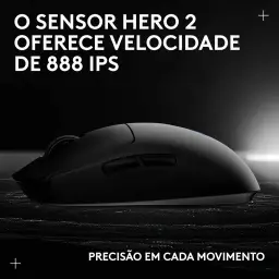 Mouse Gamer Sem Fio Logitech G PRO 2 LIGHTSPEED para Destros ou Canhotos — imagem 12