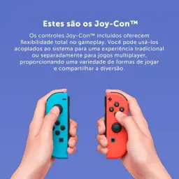Bundle Nintendo Switch + Mario Kart 8 Deluxe + 3 Meses de Assinatura Nintendo — imagem 7