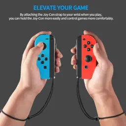 Pulseira para Switch Joycon – Pacote com 2 peças de reposição para controle Joy — imagem 3