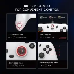 GameSir Nova Lite Wireless Controller – 2.4G e Bluetooth para Windows PC — imagem 8