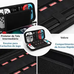 Case para Nintendo Switch e Nintendo Switch OLED – Estojo Protetor Rígido — imagem 4