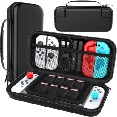 Case para Nintendo Switch e Nintendo Switch OLED – Estojo Protetor Rígido