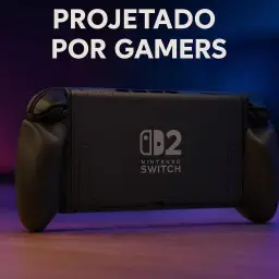 Suporte de Controle Grip para Nintendo Switch 2, Anatômico, Leve e Resistente — imagem 6