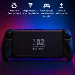 Suporte de Controle Grip para Nintendo Switch 2, Anatômico, Leve e Resistente — imagem 7