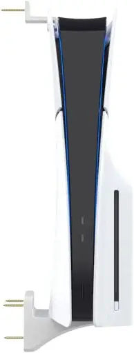 Suporte De Parede Painel Compatível Com Playstation 5 Slim (1247) (Branco) — imagem 6