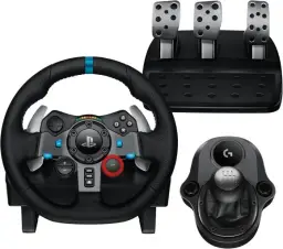 Combo Volante Pedais Cambio Logitech