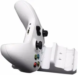 Kit Base Carregador Dock Duplo para Controle Joystick Xbox One Series S/X + 2 — imagem 7